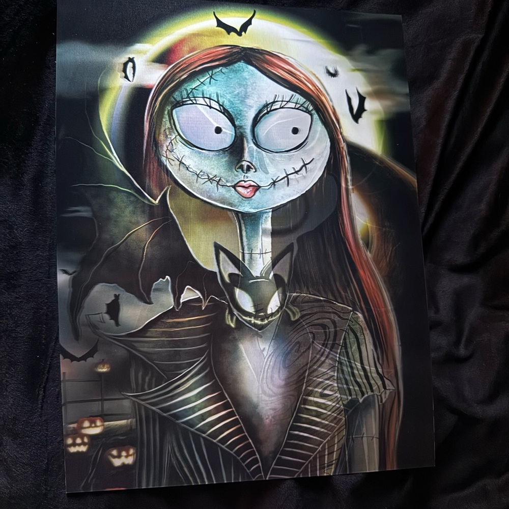 Image Changing 3D Holographic Lenticular Horror Poster 3-in-1 Motion Wall Art